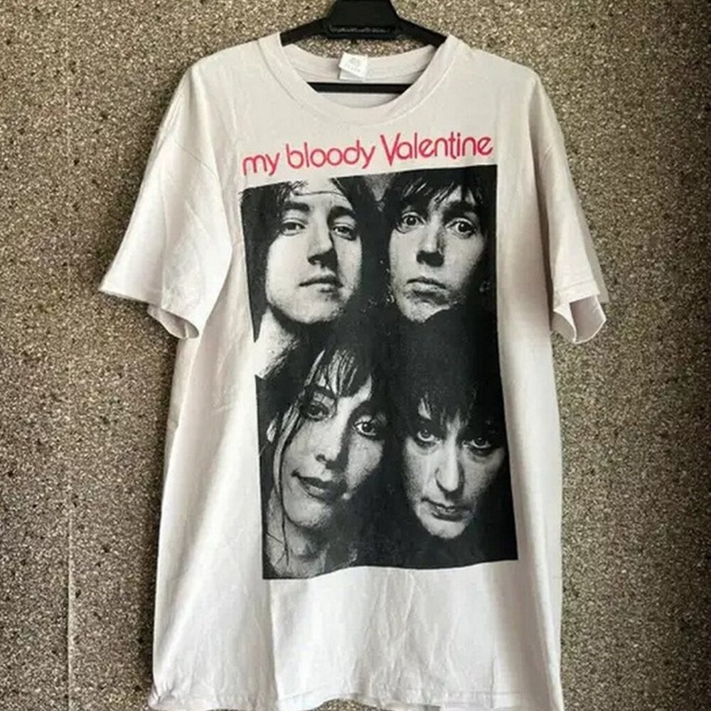 My Bloody Valentine 1991 Tour TShirt Rock Band Music Graphic Fan Gift Shirt 90
